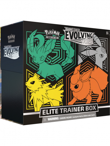 Karetní hra Pokémon TCG: Sword & Shield Evolving Skies - Elite Trainer Box (v1)