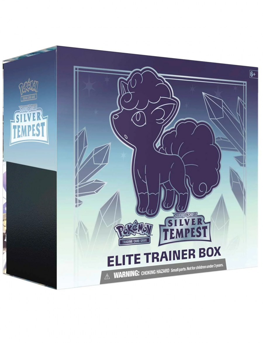 Blackfire Karetní hra Pokémon TCG: Sword & Shield Silver Tempest - Elite Trainer Box