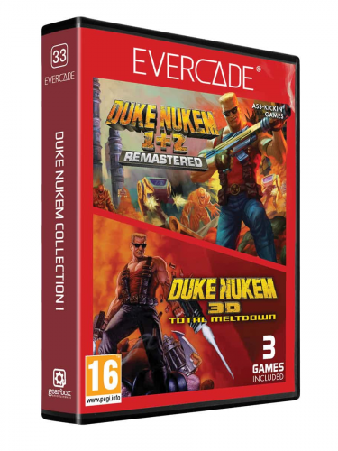 Cartridge pro retro herní konzole Evercade - Duke Nukem Collection 1 (PC)