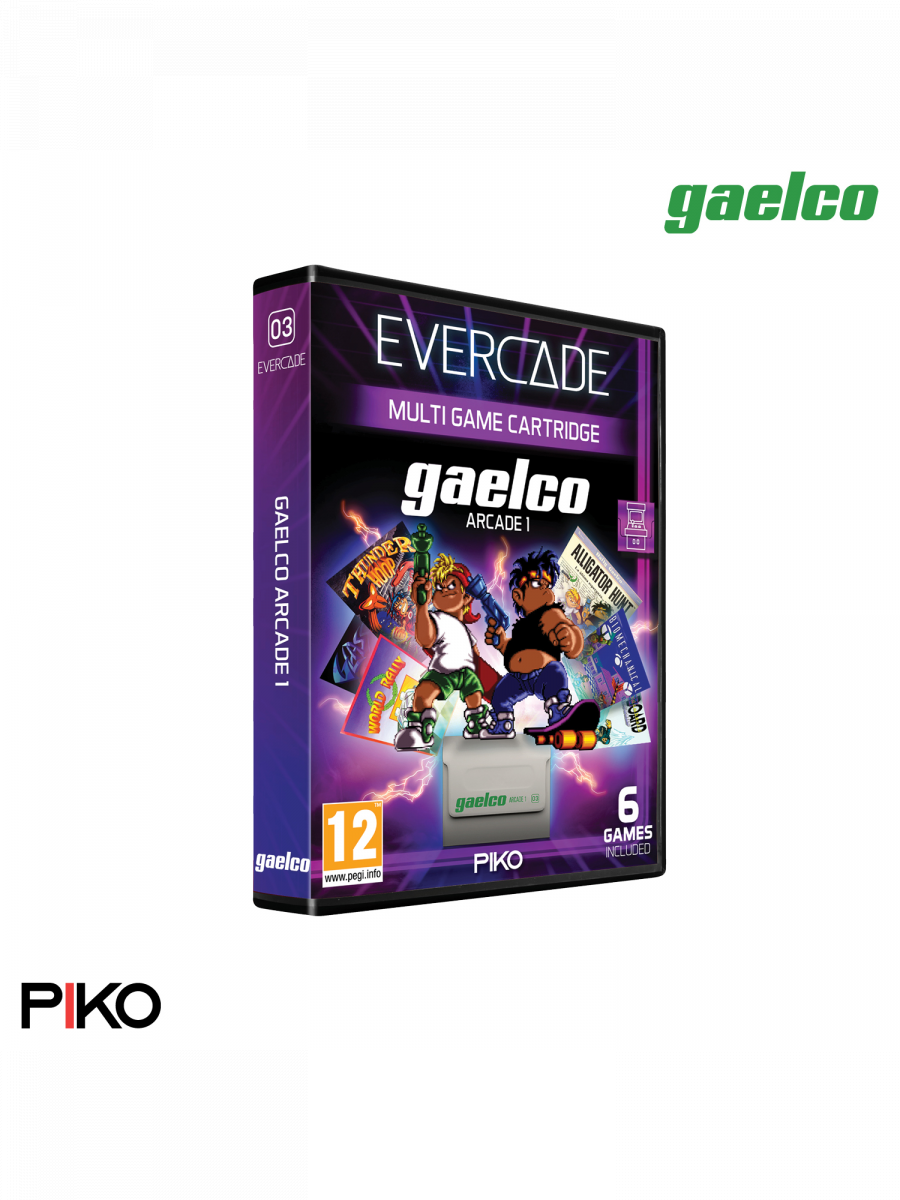 Hype Cartridge pro retro herní konzole Evercade - Gaelco Arcade 1