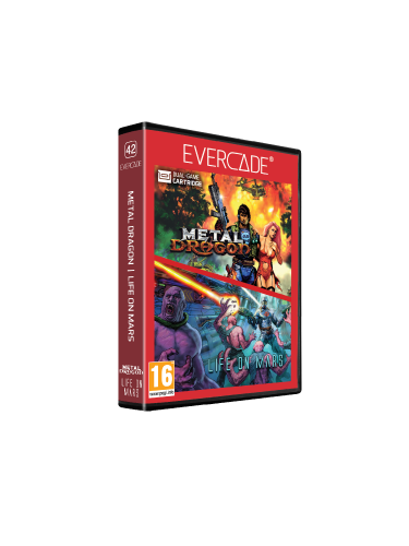 Cartridge pro retro herní konzole Evercade - Metal Dragon & Life on Mars (PC)