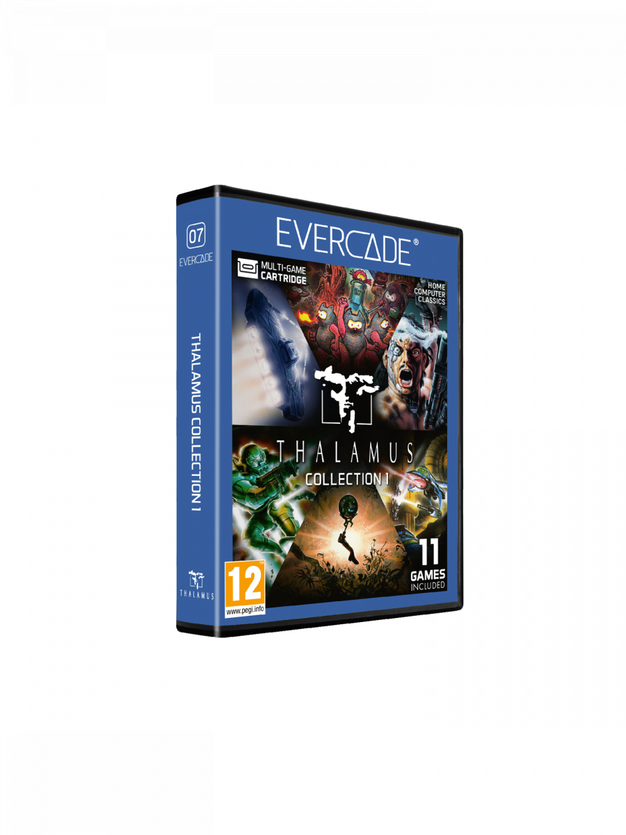Hype Cartridge pro retro herní konzole Evercade - Thalamus Collection 1