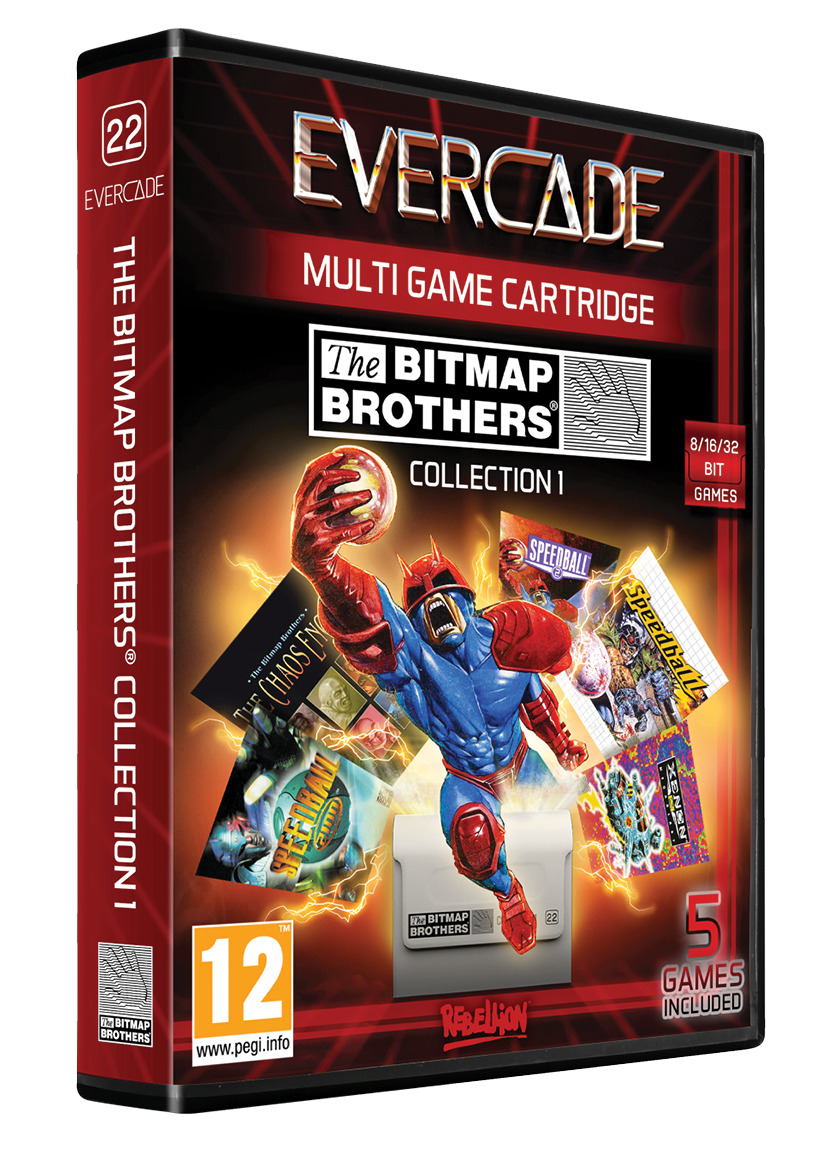 Hype Cartridge pro retro herní konzole Evercade - The Bitmap Brothers Collection 1