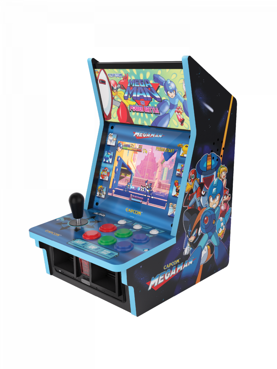 Hype Stolní retro arkádový automat Evercade Alpha Mega Man Bartop Arcade