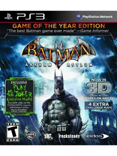 Batman: Arkham Asylum GOTY 3D (PS3)