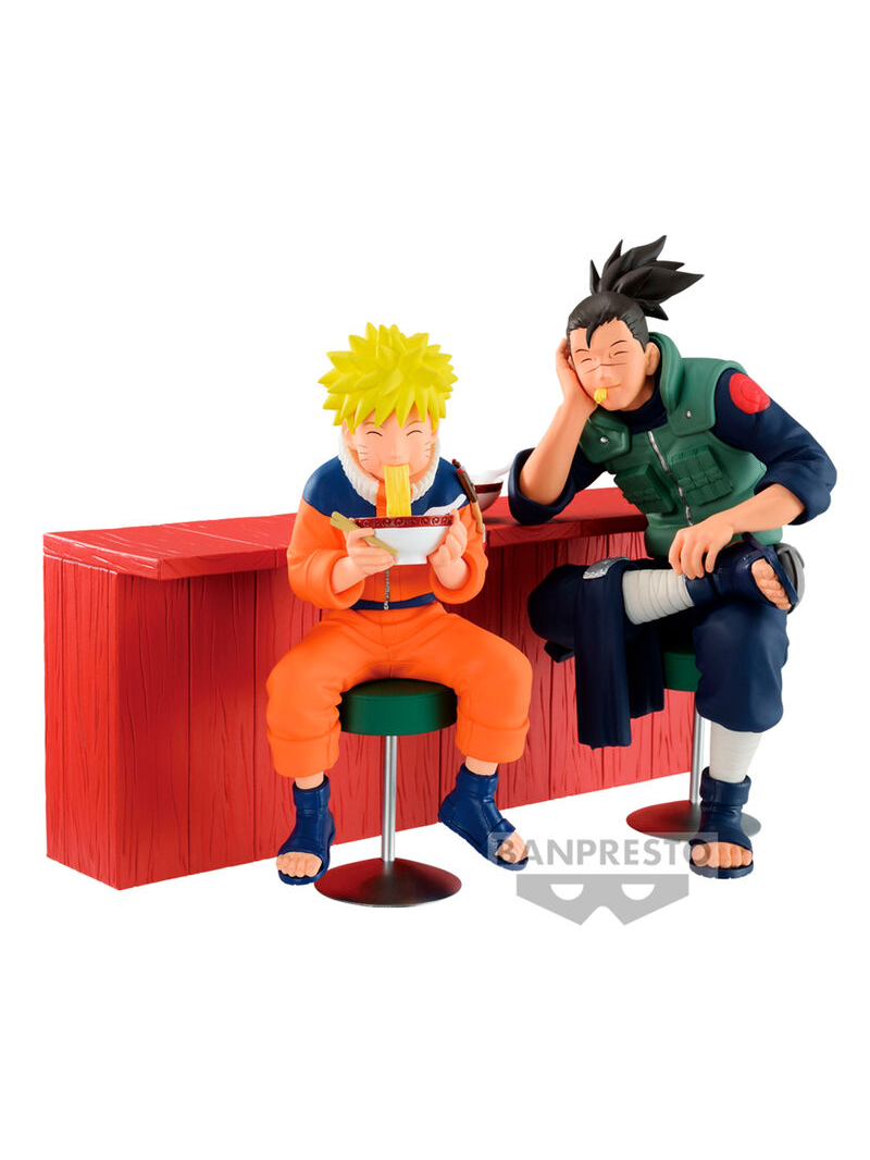 Heo GmbH Výhodný set Naruto Shippuden - Figurka Naruto + Iruka Ichiraku (Banpresto)