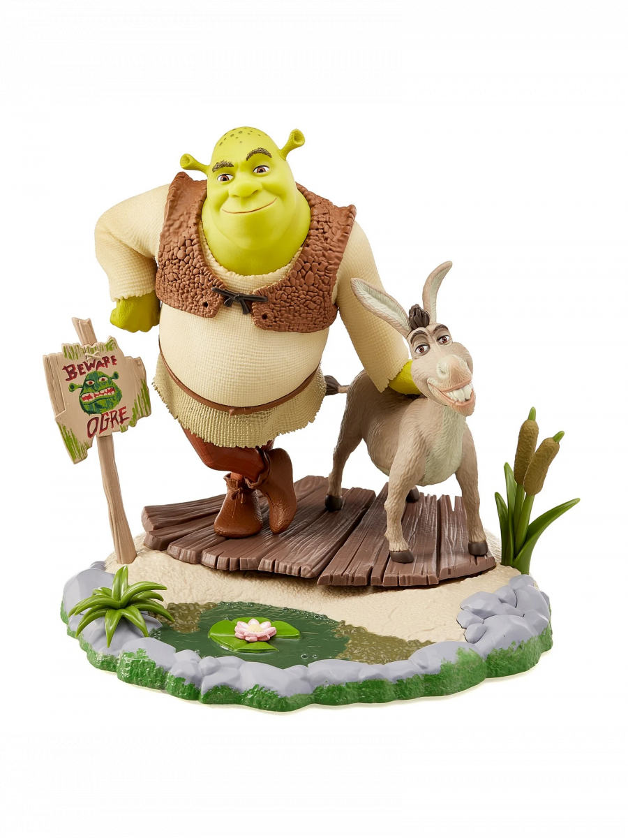 Numskull Adventní kalendář Shrek - Figurka Shrek & Donkey (Stavebnice)