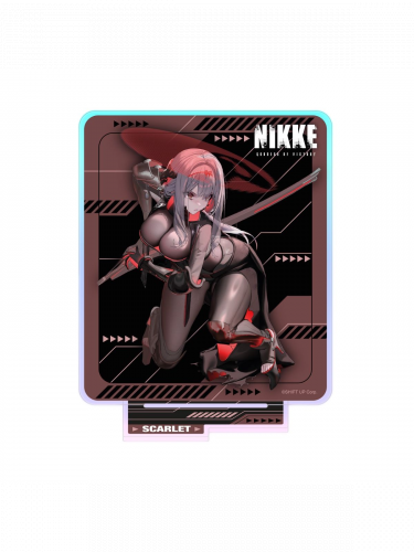 Akrylová figurka Goddess of Victory: Nikke - Scarlet (Holographic Standee)