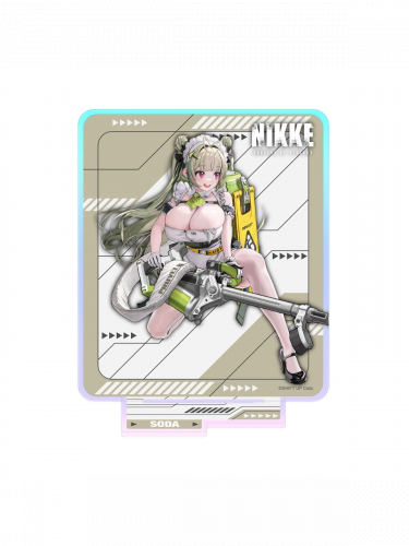 Akrylová figurka Goddess of Victory: Nikke - Soda (Holographic Standee)