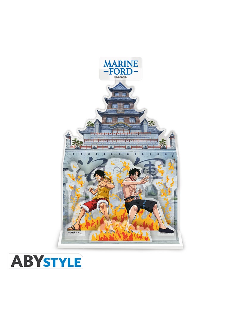 ABYstyle Akrylová figurka One Piece - Marineford Diorama