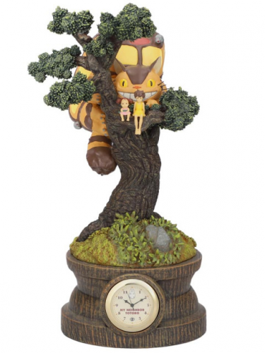 Diorama Ghibli - Mei, Satsuki & Chatbus in the Pine Tree (My Neighbor Totoro)