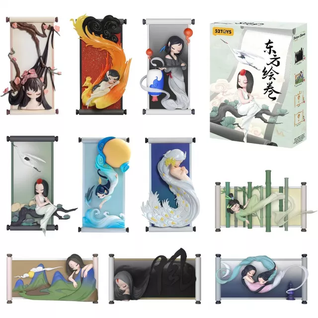 Figurka 52TOYS - Oriental Scroll Painting (náhodný výběr) - Anime
