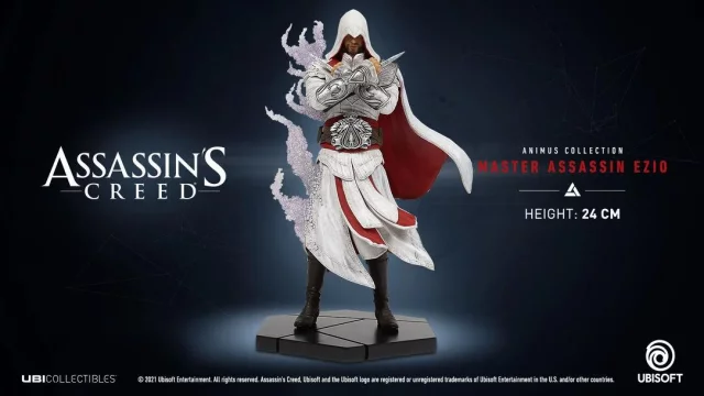 Soška Assassins Creed - Master Assassin Ezio (Animus Collection)