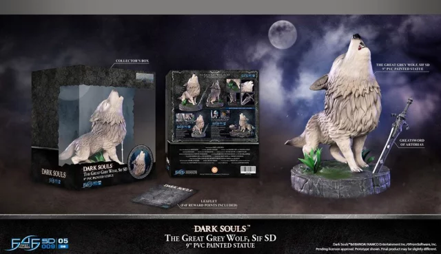 Figurka Dark Souls - The Great Grey Wolf Sif (22 cm)