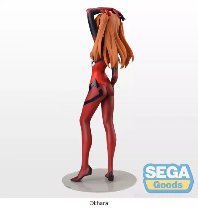 asuka langley on the beach