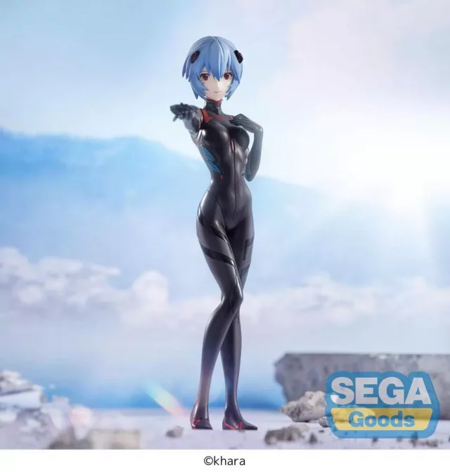 Figurka Evangelion: 3.0+1.0 Thrice Upon a Time - Rei Ayanami black suit ver. (Sega)