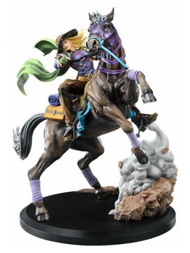 Soška JoJo's Bizarre Adventure - Gyro Zeppeli & Valkyrie