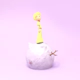 Figurka Malý princ - Princ na planetě