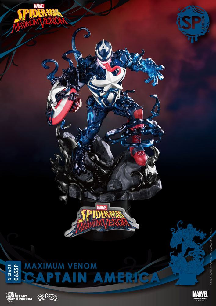 Heo GmbH Figurka Marvel - Venom Captain America Special Edition (Beast Kingdom)