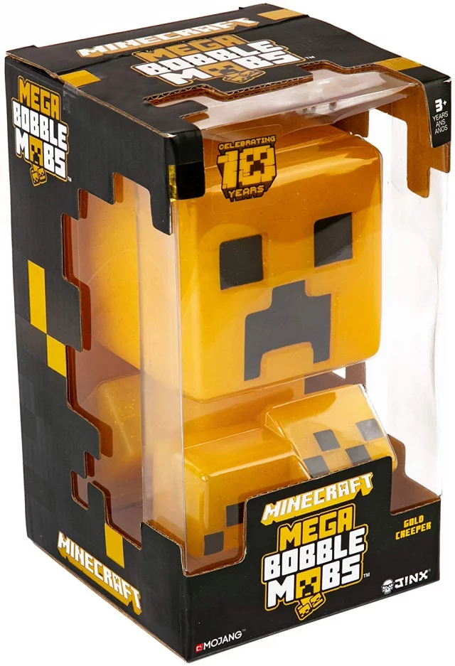 Figurka Minecraft - Bobble Gold Creeper (limitovaný)