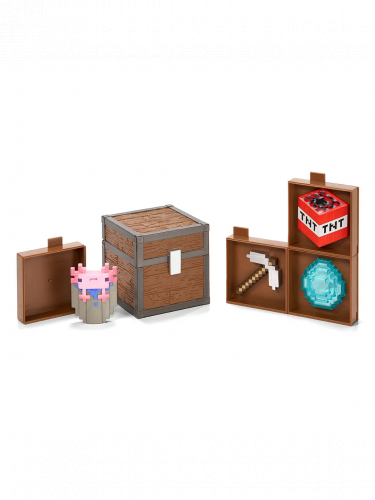 Figurka Minecraft - Loot Chest Caves (The Noble Collection)