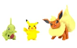Figurka Pokémon - Pikachu, Larvitar a Flareon
