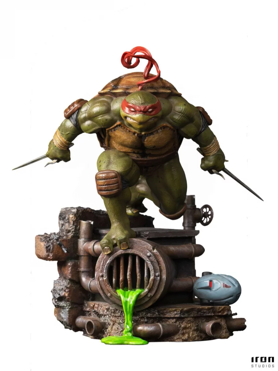 Inexad Soška Teenage Mutant Ninja Turtles - Raphael BDS Art Scale 1/10 (Iron Studios)