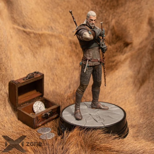 Figurka Zaklínač 3 - Geralt z Rivie Deluxe (2. série) (poškozený obal)