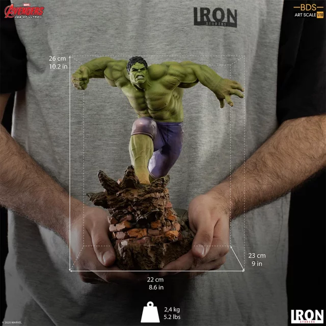 Soška Avengers: Age of Ultron - Hulk BDS Art Scale 1/10 (Iron Studios)