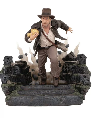 Soška Indiana Jones - Raiders of the Lost Ark Deluxe Gallery Diorama (DiamondSelectToys)
