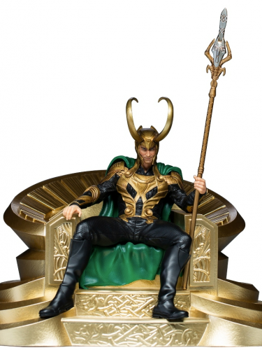 Soška Loki - Loki Deluxe Art Scale 1/10 (Iron Studios)