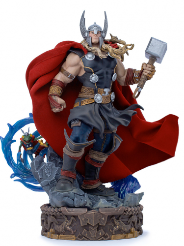Soška Marvel - Thor Unleashed Deluxe Art Scale 1/10 (Iron Studios)