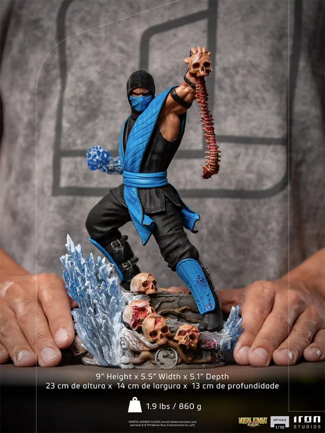Soška Mortal Kombat - Sub-Zero Art Scale 1/10 (Iron Studios)