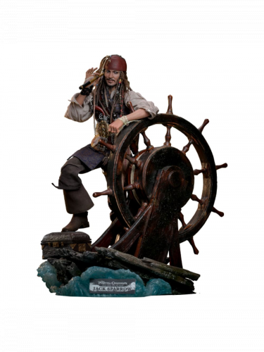 Soška Pirates of the Caribbean - Jack Sparrow (Deluxe Version) (Hot Toys)