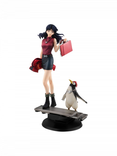 Soška Rebuild of Evangelion - Misato Katsuragi & Pen (MegaHouse)