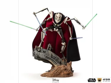 Soška Star Wars - General Grievous Deluxe BDS Art Scale 1/10 (Iron Studios)
