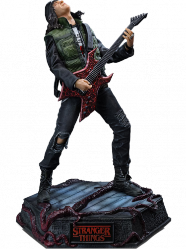 Soška Stranger Things - Eddie Munson Deluxe (Iron Studios)