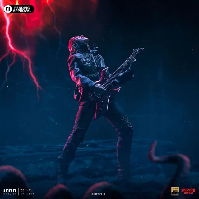 Soška Stranger Things - Eddie Munson Deluxe (Iron Studios)