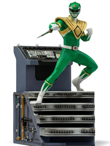 Soška Strážci vesmíru - Green Ranger BDS Art Scale 1/10 (Iron Studios)