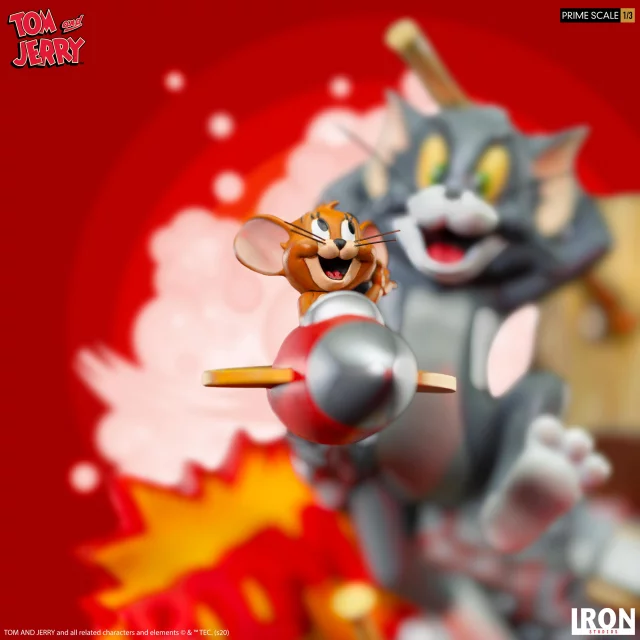 Soška Tom & Jerry - Tom a Jerry Prime Scale 1/10 (Iron Studios)