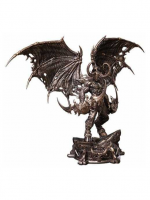Soška World of Warcraft - Illidan Stormrage (Bronze-Colored) 1/10