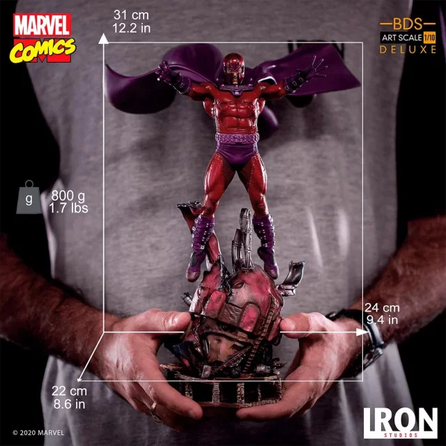Soška X-Men - Magneto BDS Art Scale 1/10 (Iron Studios)