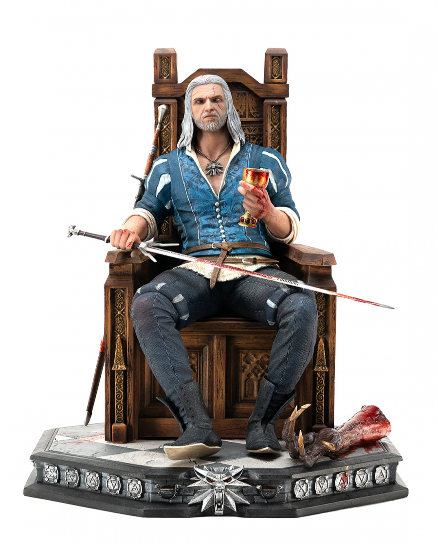 PureArts Soška Zaklínač - Geralt 1/6 Scale Statue (PureArts)