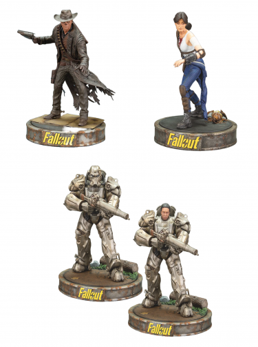 Výhodný set Fallout - Figurka Lucy + The Ghoul + Maximus (Dark Horse)