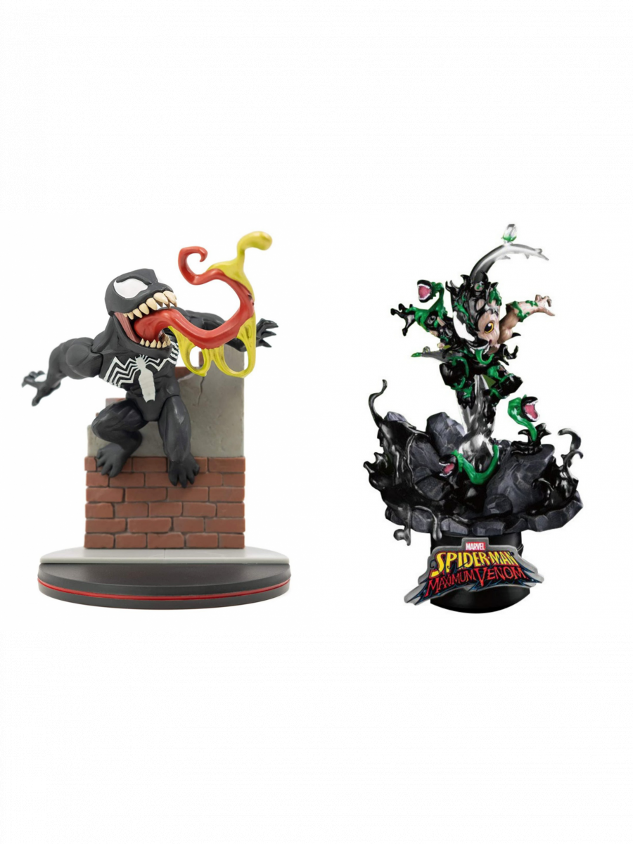 Heo GmbH Výhodný set Figurka Marvel - Venom (Little Groot Beast Kingdom + Venom Q-Fig)