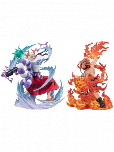 Výhodný set figurka One Piece - Yamato + Portgas D. Ace  Bounty Rush (FiguartsZERO)