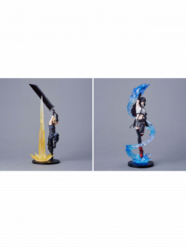 Výhodný set Final Fantasy VII Rebirth - Soška Cloud Strife + Tifa Lockhart (Square Enix)