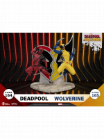 Výhodný set Marvel - Figurka Deadpool & Wolverine - D-Stage Diorama (Beast Kingdom)