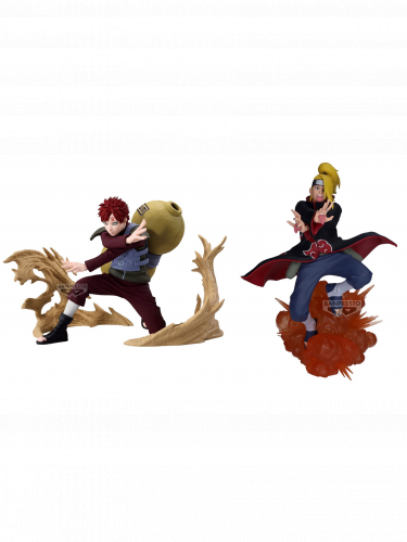 Výhodný set Naruto Shippuden - Gaara + Deidara (BanPresto)