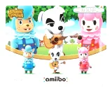 Figurka Amiibo - Animal Crossing 3-Pack: Reese/K.K./Cyrus